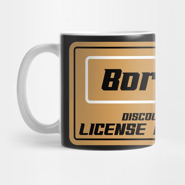 Borts discount licence plates tv 90s reference by Captain-Jackson